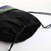 Мешок для обуви на шнурке, цвет чёрный Мешок для обуви на шнурке, цвет чёрный