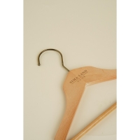 Плечики - вешалки для одежды SL Home, 5 шт, детские, дерево лотос, 33&times;21 см