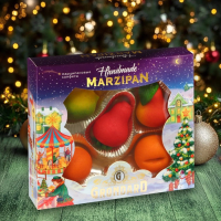 Конфеты Grondard с корпусом из марципана &laquo;Миндальное лакомство&raquo; фрукты, 100 г