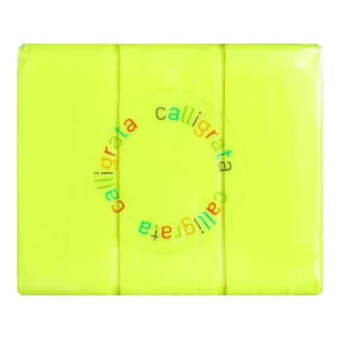 Полимерная глина 50 гр, неоновая, лимонная