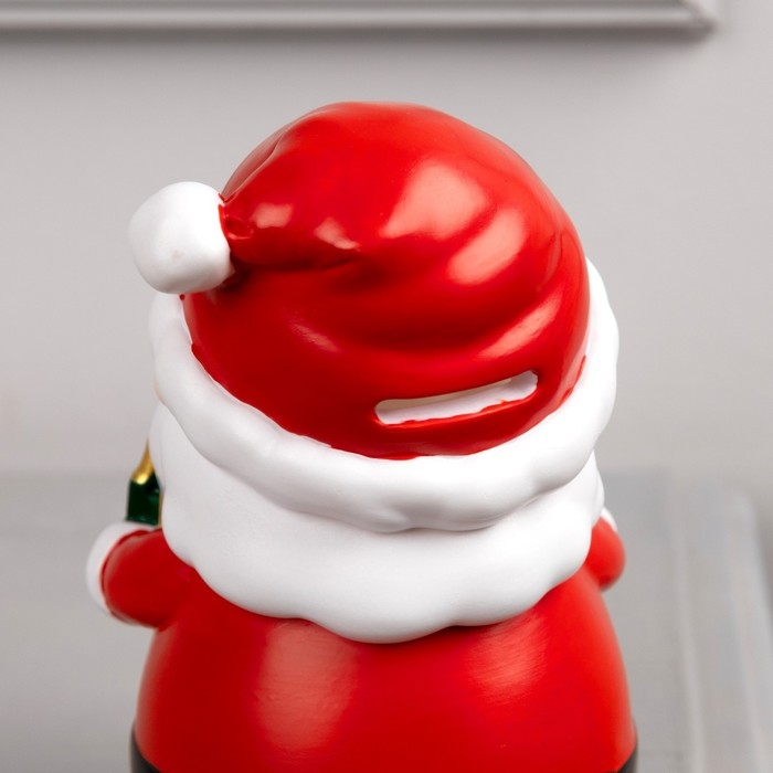 Светодиодная фигура &laquo;Дед Мороз&raquo; 8 &times; 19 &times; 8 см, пластик, батарейки LR44х3 (в комплекте), свечение тёплое белое