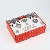 Коробка подарочная новогодняя складная &laquo;Сказочного Нового года&raquo;, 30.7 х 22 х 9.5 см, Новый год
