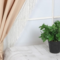 Тесьма декоративная «Бахрома», 150 мм, 5 ± 0,5 м, цвет белый Тесьма декоративная «Бахрома», 150 мм, 5 ± 0,5 м, цвет белый