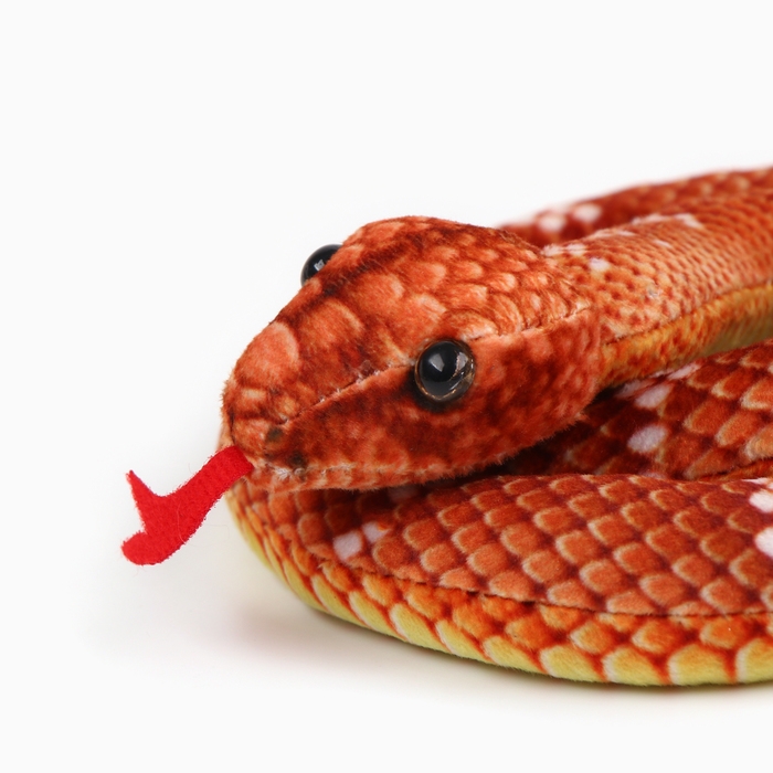 Мягкая игрушка &laquo;Змея&raquo;, 80 см, цвет коричневый