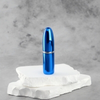 Флакон для парфюма &laquo;Пуля&raquo;, с распылителем, 3 мл, цвет синий