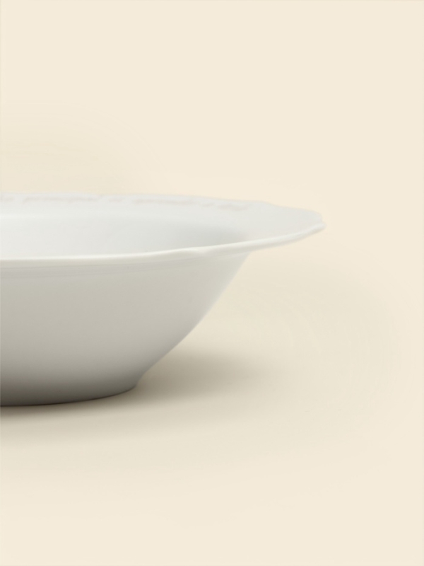 Салатник SL Home &laquo;Аманде&raquo;, 290 мл, d=17 см, фарфор, белый