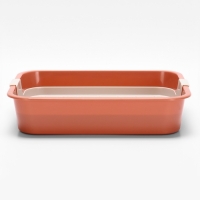 Туалет "Мур-мяу" для кошек с сеткой 33,2 х 25,6 х 7,2 см, коралловая