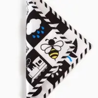 Игрушка платочек шуршалка по методике Г. Домана, 27х27см Крошка Я