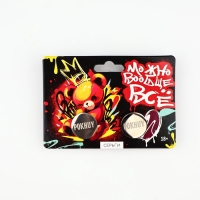 Серьги с гравировкой &laquo;Можно вообще все&raquo;, 2,4 х 7 см, 18+