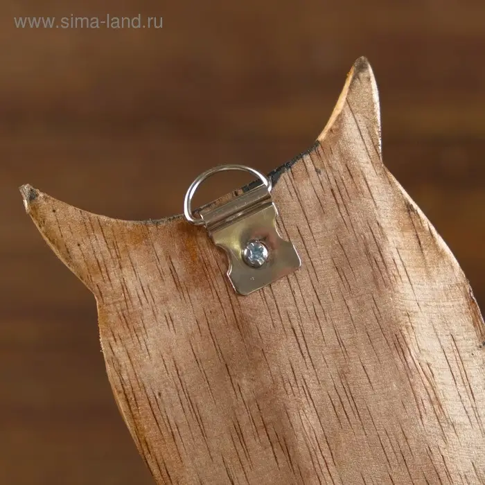 Панно "Совушки" дерево 14х1,5х25 см