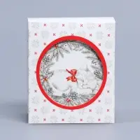 Бонбоньерка новогодняя &laquo;С новым годом!&raquo;, 6.2&times;7&times;6.2 см