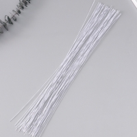 Проволока для изготовления искусственных цветов "Белая" длина 40 см сечение 0,07 см набор 50 шт 10 Проволока для изготовления искусственных цветов "Белая" длина 40 см сечение 0,07 см набор 50 шт 10
