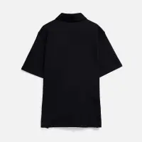 Рубашка поло унисекс Tiimi, черная, размер M/L