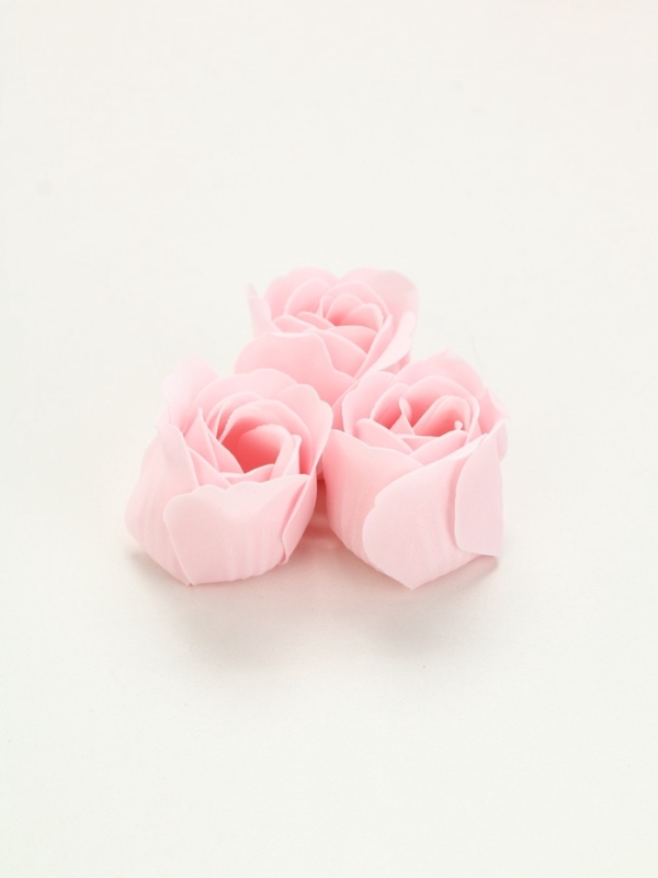 Мыло твердое лепестковое Мыло твердое лепестковое "Самой прекрасной", 3 шт, цвет нежно-розовый