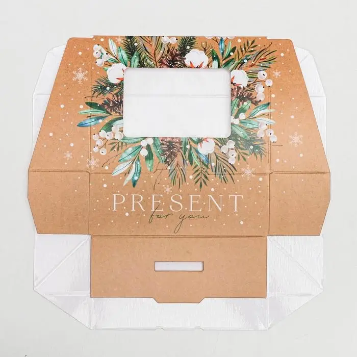 Коробка складная &laquo;Present&raquo;, 10 х 8 х 3.5 см