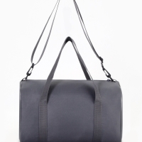 Сумка спортивная женская, TEXTURA, маленький размер, цвет серый