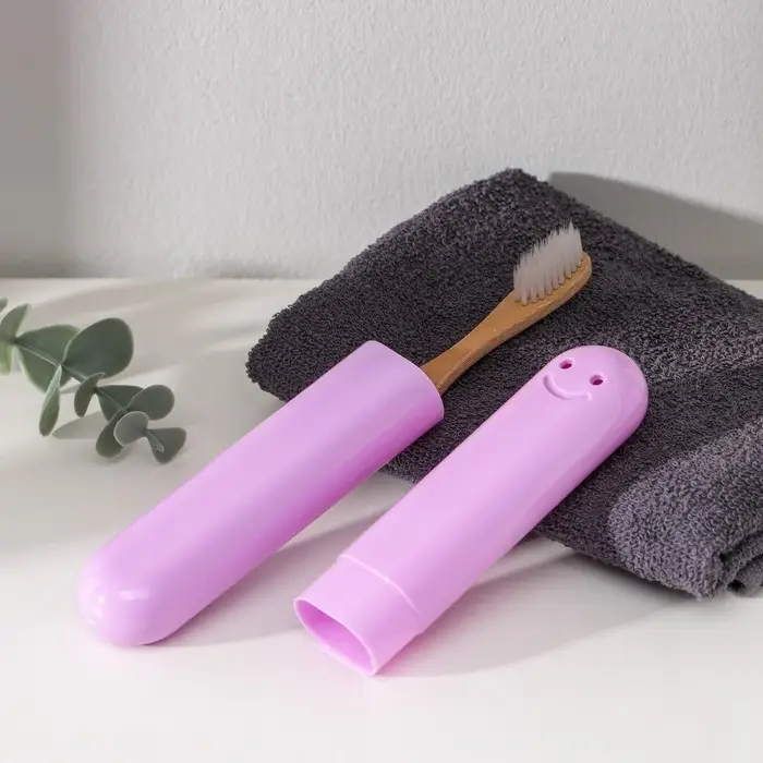 Футляр для зубной щётки &laquo;Смайл&raquo;, 20&times;3&times;2 см, МИКС