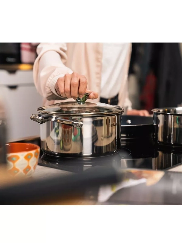 Кастрюля со стеклянной крышкой Cook Eat, 20 см, 3,1 л