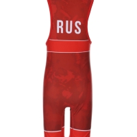 Трико борцовское FIGHT EMPIRE, WT500R, красное, размер 160