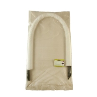 Парник прошитый, длина 4 м, 5 дуг из пластика, дуга L = 2.4 м, d = 16 мм, спанбонд 35 г/м&sup2;, &laquo;уДачный&raquo;