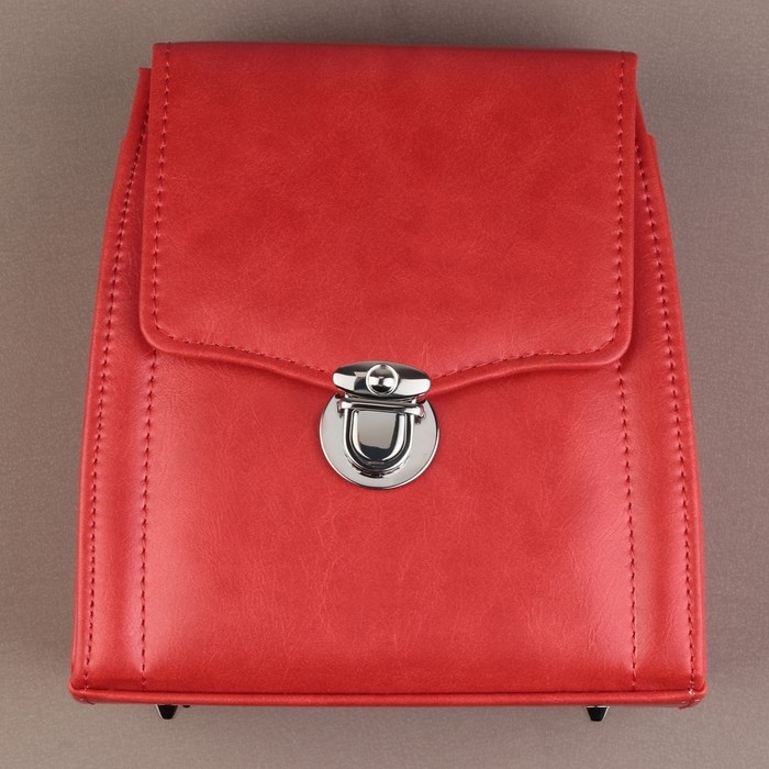 Застёжка для сумки, 3,8 &times; 3,8 см, цвет серебряный