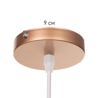 Светильник Ronald 1х40Вт Е27 пр-1м бронзовый металлик 36х36х15см Светильник Ronald 1х40Вт Е27 пр-1м бронзовый металлик 36х36х15см