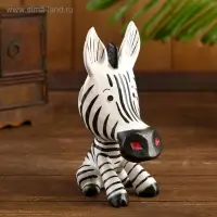 Сувенир &laquo;Маленькая зебра&raquo;, подставка под очки, 20&times;14&times;7 см, дерево