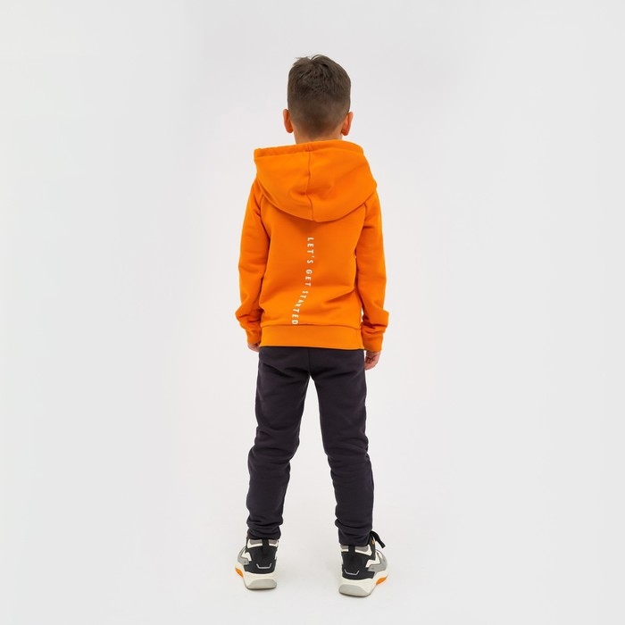 Толстовка детская KAFTAN "Trendy" р.32 (110-116), оранжевый