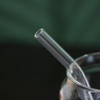 Стакан стеклянный с трубочкой «Эко», 500 мл, 7,5×15,5 см Стакан стеклянный с трубочкой «Эко», 500 мл, 7,5×15,5 см