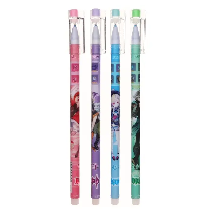 Ручка гелевая Calligrata &laquo;Аниме&raquo;, 0.5 мм, стержень синий, МИКС