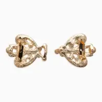 Зажим для кардигана "Ажур", тюльпан. цвет золотой  в золоте