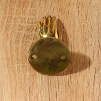 Крючок бронза "Рука" 6х4х3 см