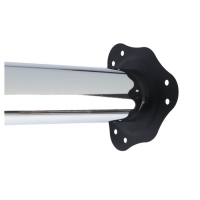 Опора мебельная, барная, ТУНДРА, 60х710 мм, цвет хром Опора мебельная, барная, ТУНДРА, 60х710 мм, цвет хром