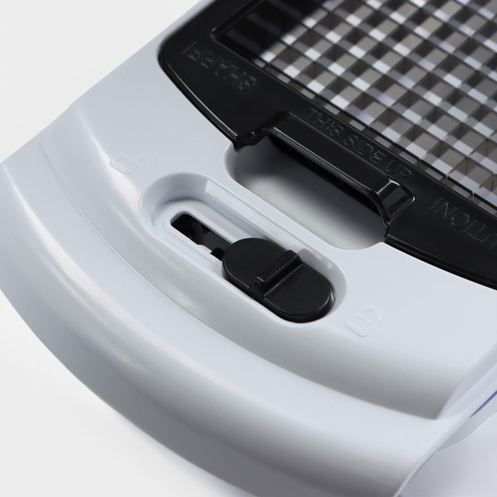 Овощерезка универсальная Magistro Vegan pro, 7 насадок, овощечистка, контейнер, цвет чёрно-белый