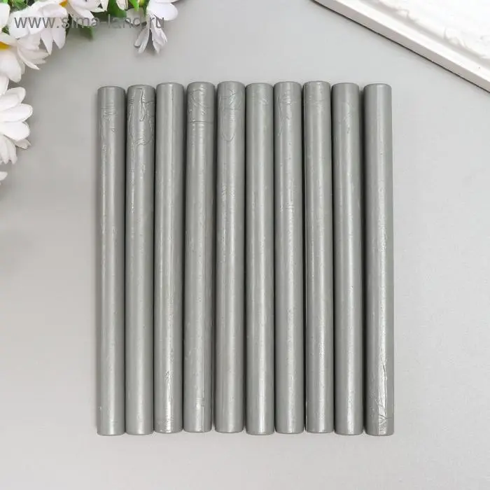 Сургуч для печати стержень "Серый - лёгкая дымка" 13,2х1,1 см