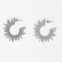 Серьги металл &laquo;Атмосфера&raquo; солнце, ярило, цвет серебро