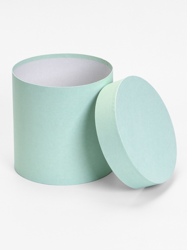 Шляпная коробка, мятная , 20 х 20 см Шляпная коробка, мятная , 20 х 20 см