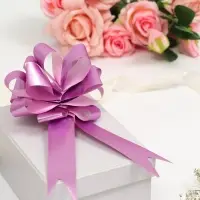 Бант - шар №3, розовый