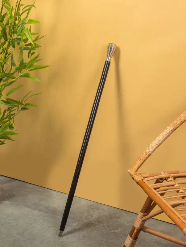 Трость с компасом 94см, латунь, дерево