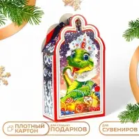 Подарочная коробка новогодняя Фигурная малая &laquo;Лакомка Символ года&raquo;, упаковка, 11.1&times;5.8&times;20.5 см