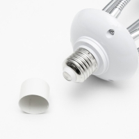 Светильник "Синди пента" Е27/(5хЕ27) 15Вт белый 8х8х22см BayerLux