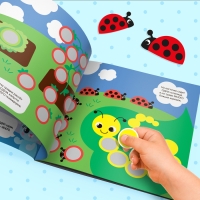 Книга с наклейками &laquo;Умные кружочки. Один и много&raquo;, 12 стр., 98 наклеек