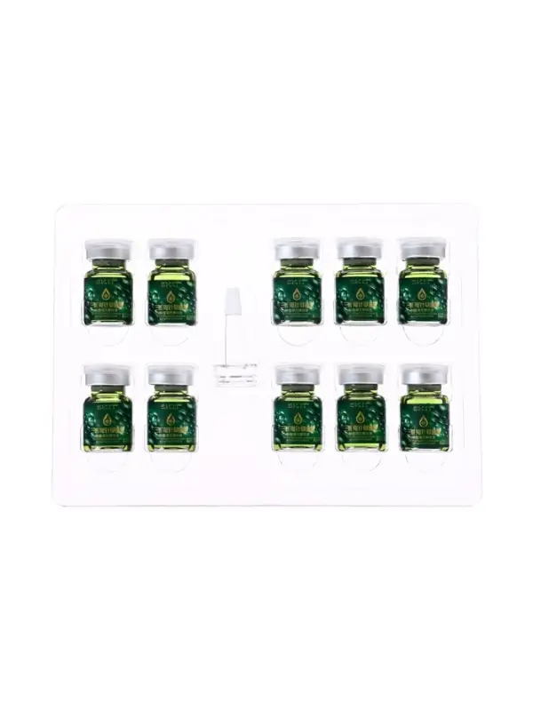 Набор сывороток для лица 5 мл х10 шт, против морщин с травами (biden pilosa)