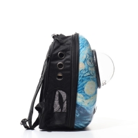 Рюкзак для переноски кошек и собак "Волны", с окном, 32 х 26 х 44 см Рюкзак для переноски кошек и собак "Волны", с окном, 32 х 26 х 44 см