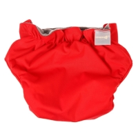 Многоразовый подгузник, угольно-бамбуковая ткань, 3-15 кг, цвет красный, Крошка Я