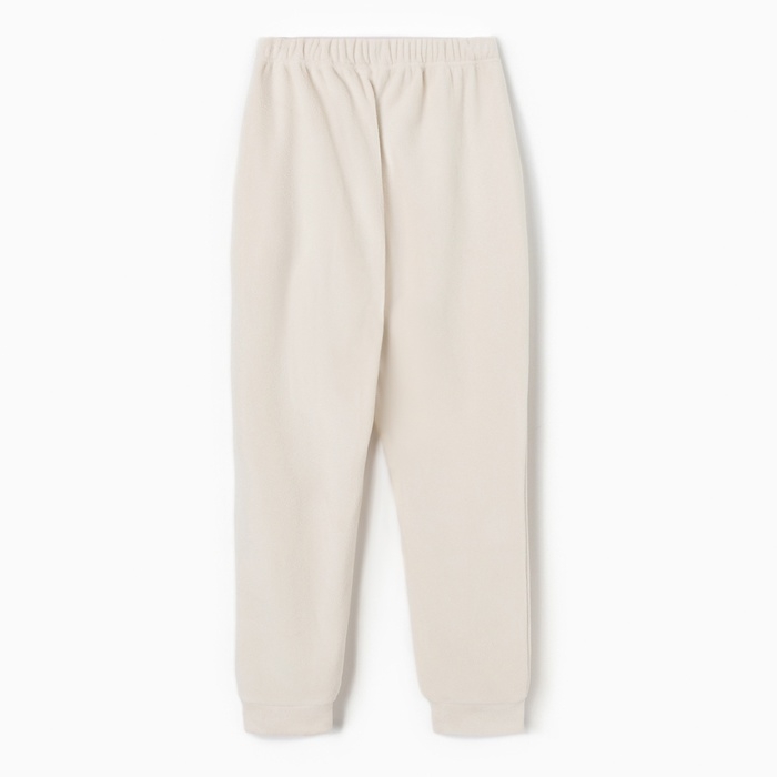 Брюки флисовые мужские спортивные MINAKU: Fleece Soft цвет бежевый, р-р 54