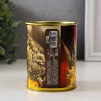 Подарочные носки в банке &laquo;Мощь&raquo;, (внутри ароматизированные носки мужские, цвет чёрный), красные ягоды