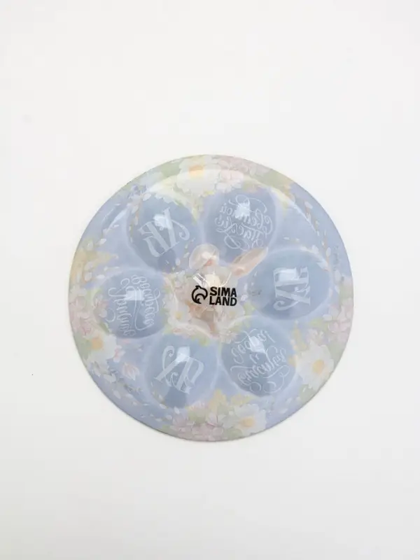 Подставка для 6 яиц пасхальная &laquo;Светлой пасхи! Счастья и добра!&raquo;, 18 см