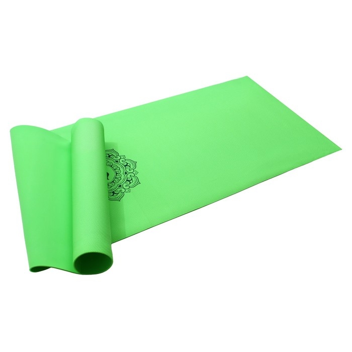 Коврик для йоги &laquo;Мандала&raquo;, 173 х 61 х 0,4 см.