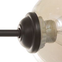 Люстра  "Истра" 4х40Вт Е27 черный